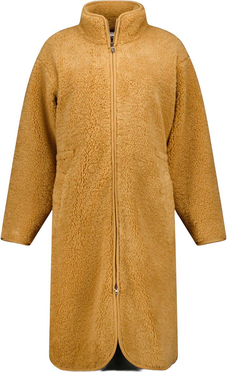 Edith Pile Lang Fleecejakke