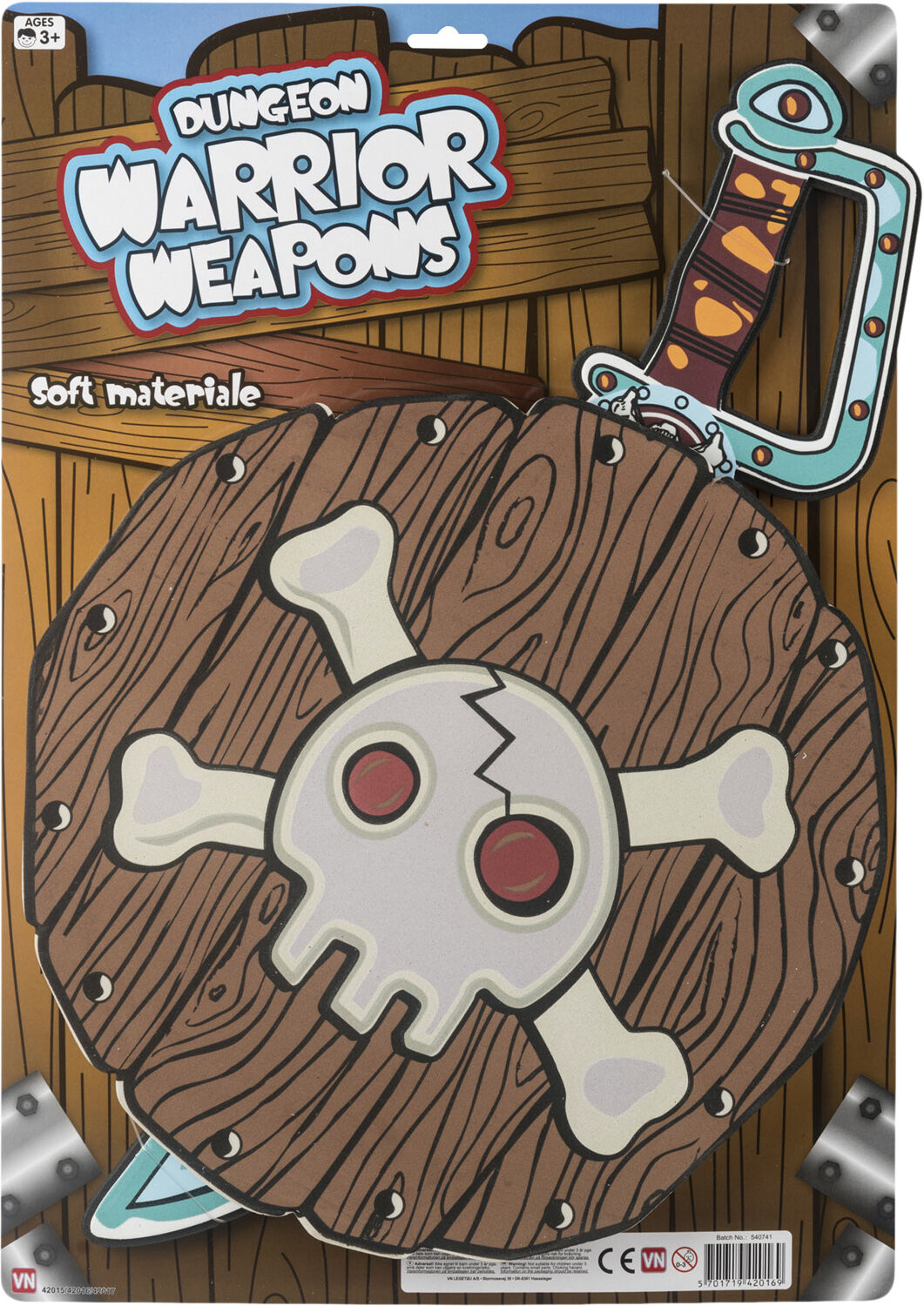 PIRAT SV&AElig;RD & SKJOLD