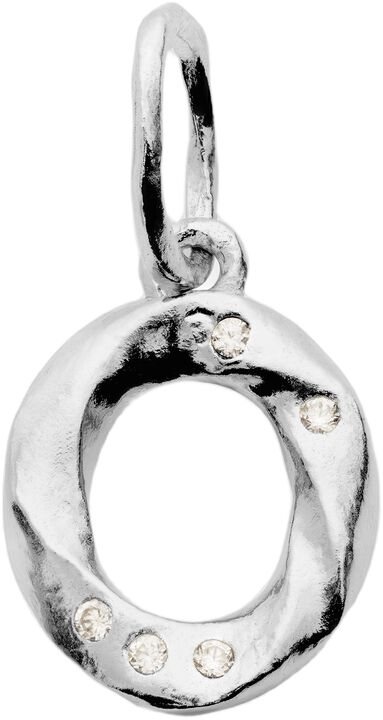 Alphabet Pendant Silver