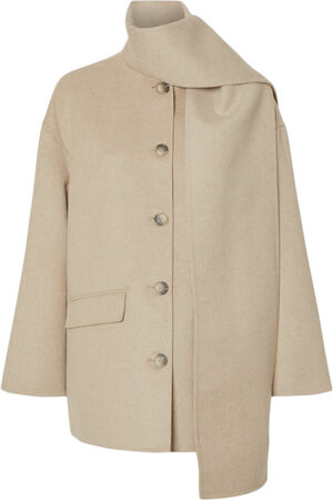 SLFPAM HANDMADE WOOL SCARF JACKET