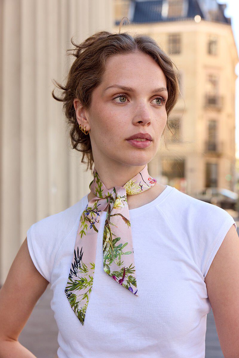 ASIAN GARDEN Twilly Scarf
