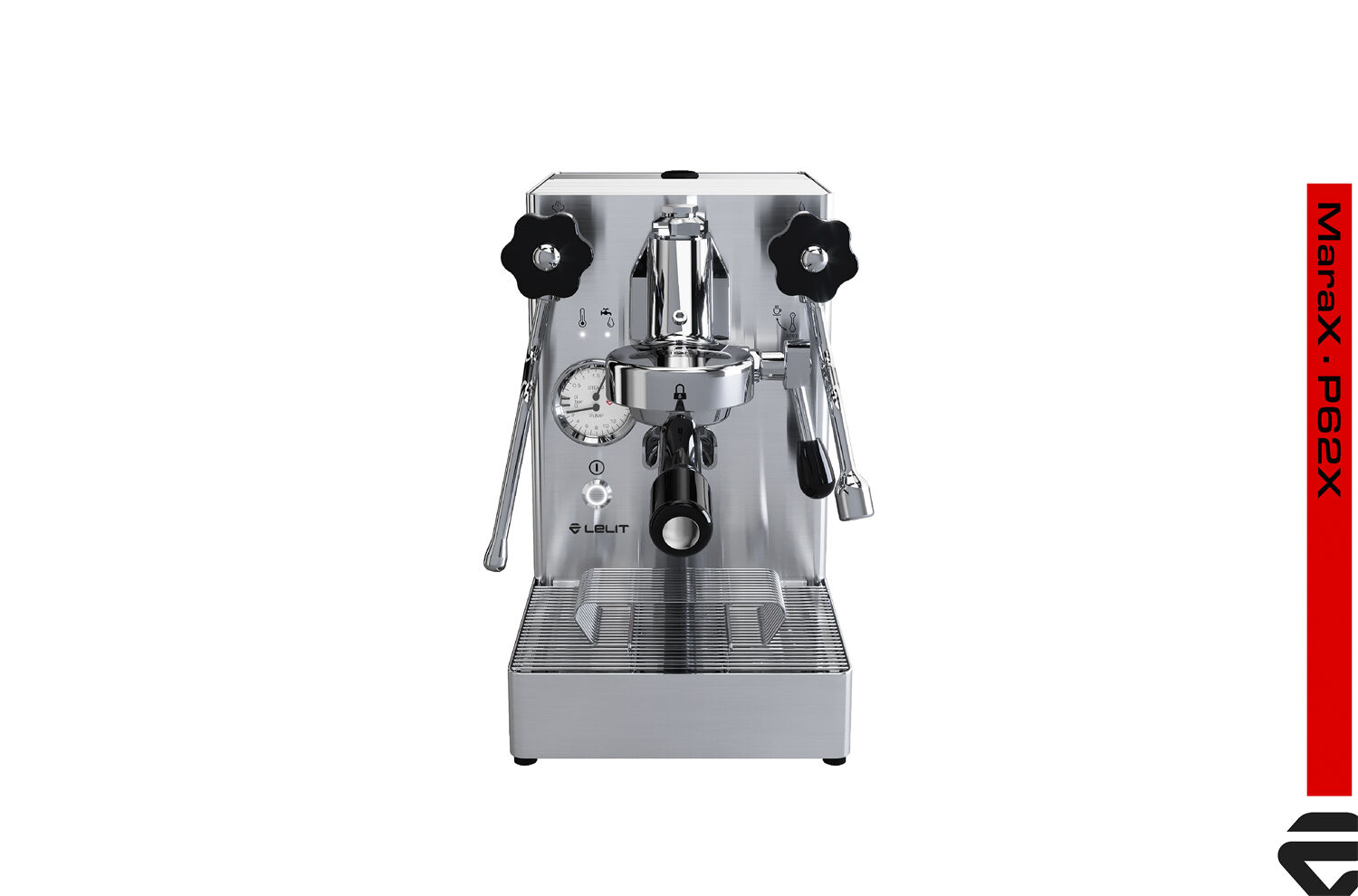 LELIT MARAX BRUSHED STAINLESS STEEL