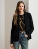 Cotton-Blend Sweater Blazer