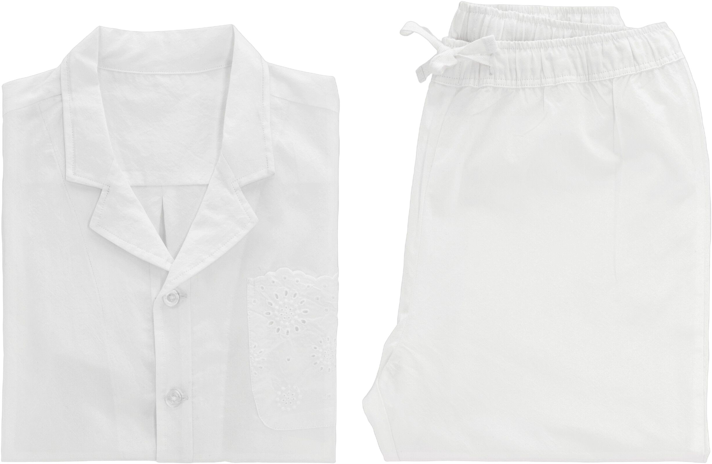 Pyjamas S/M Weekend Stories  Suite One White