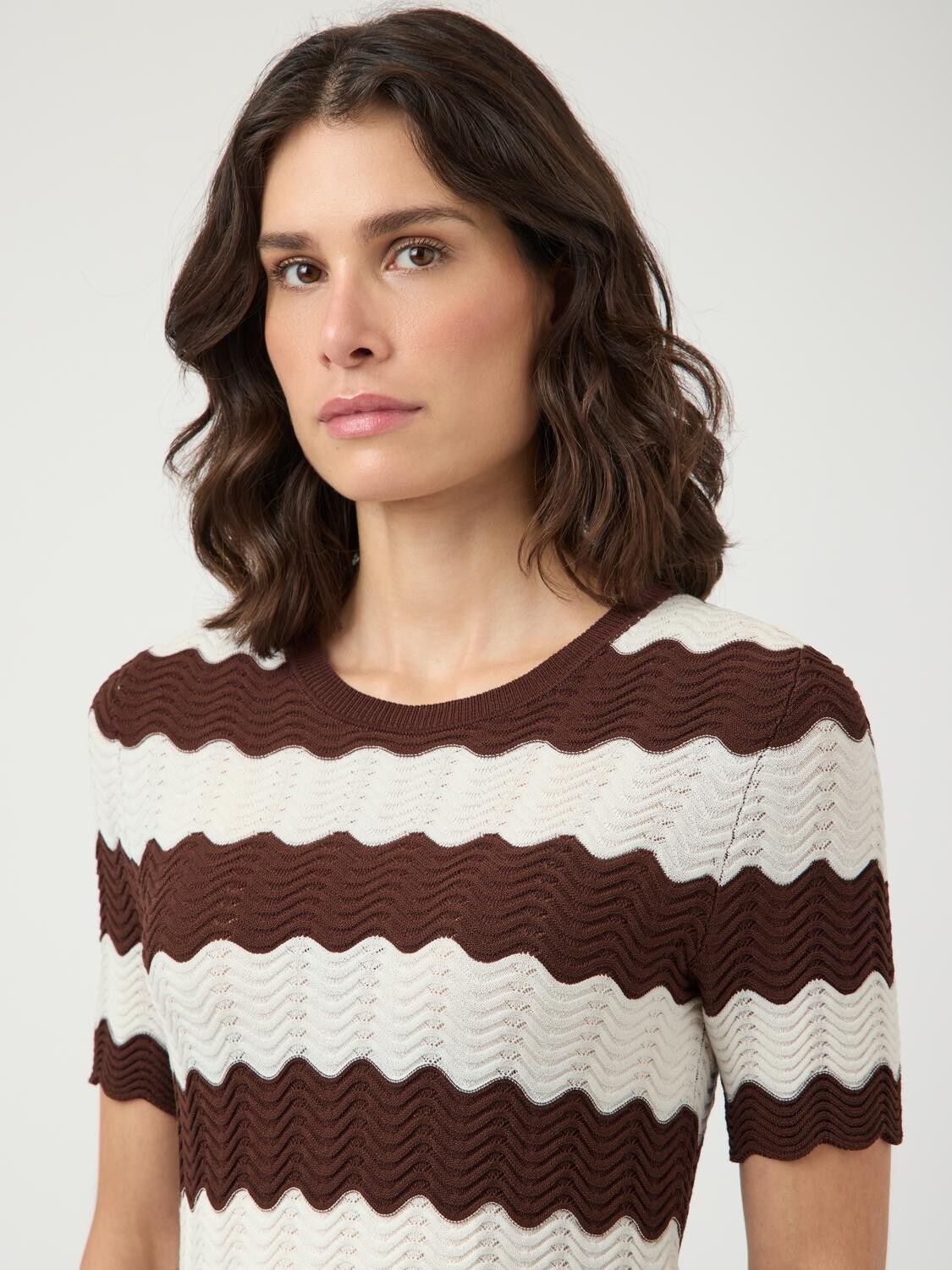 YASBEE SS KNIT TOP