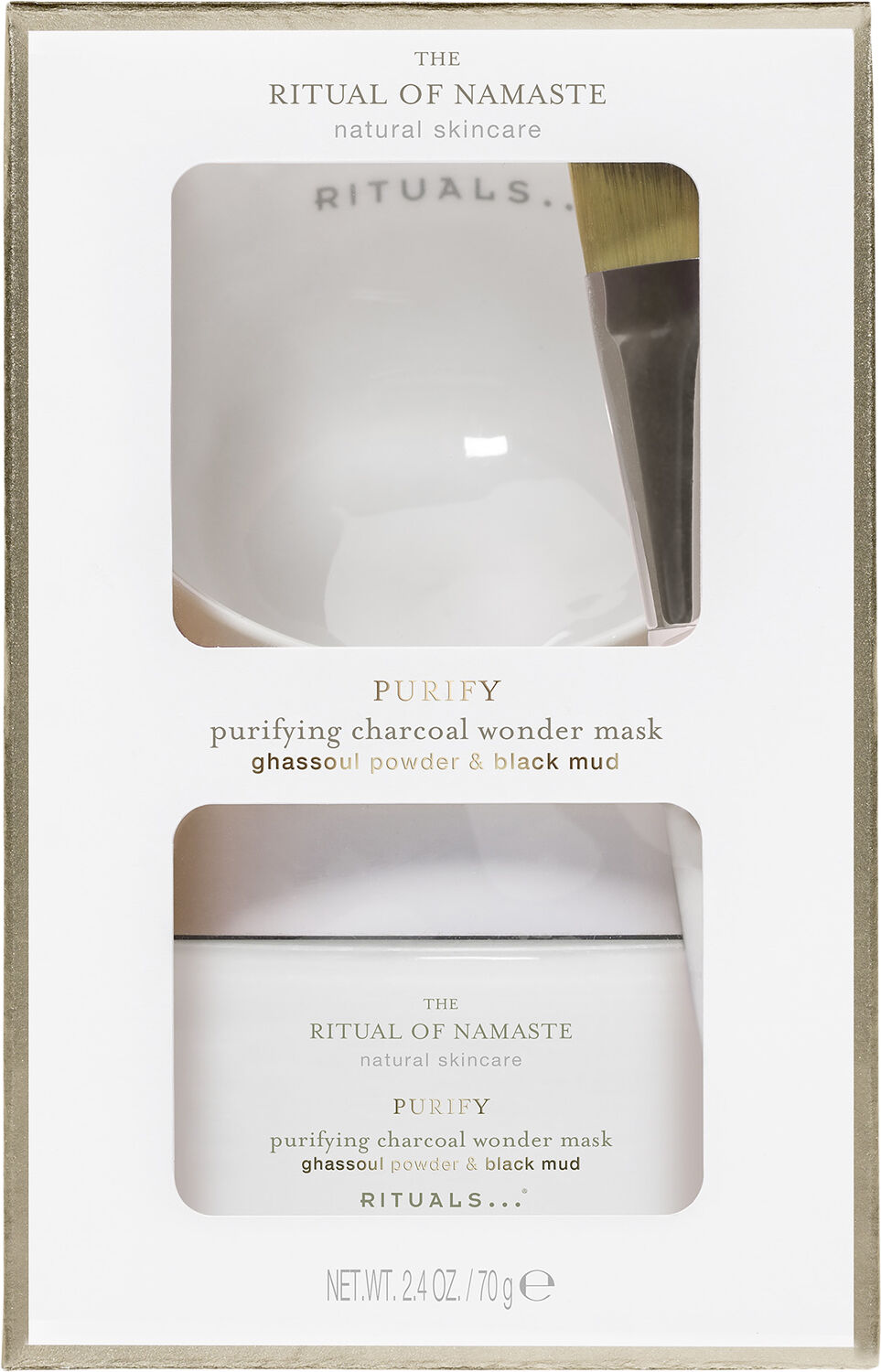 The Ritual of Namaste Purifying Charcoal Wonder Mask