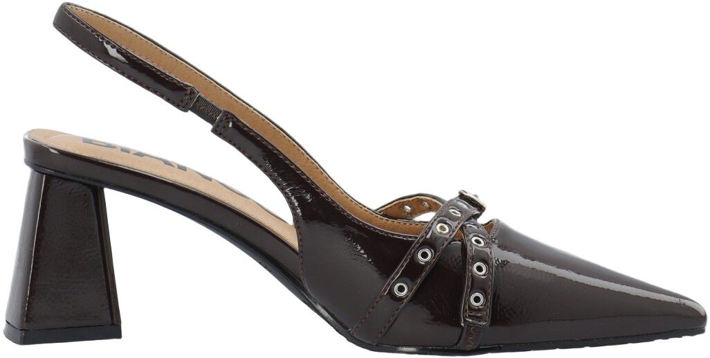 BIAMARALYN Buckle Slingback Faux Leather