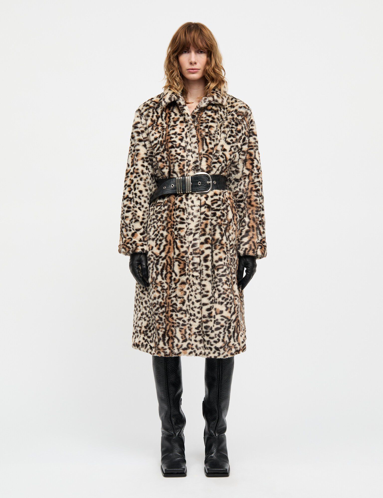 Faux Leo Nora Coat