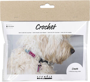 Mini DIY Kit Hækle, Hundehalsbånd
