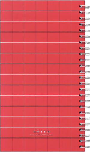 LUCA Weekly wireplanner, Red Check