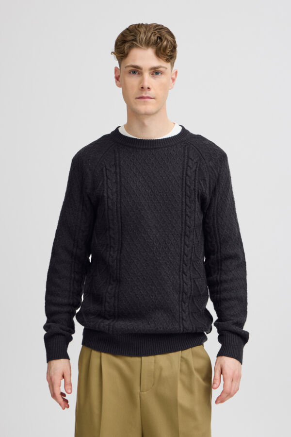 CFKRISTIAN crew neck cable knit