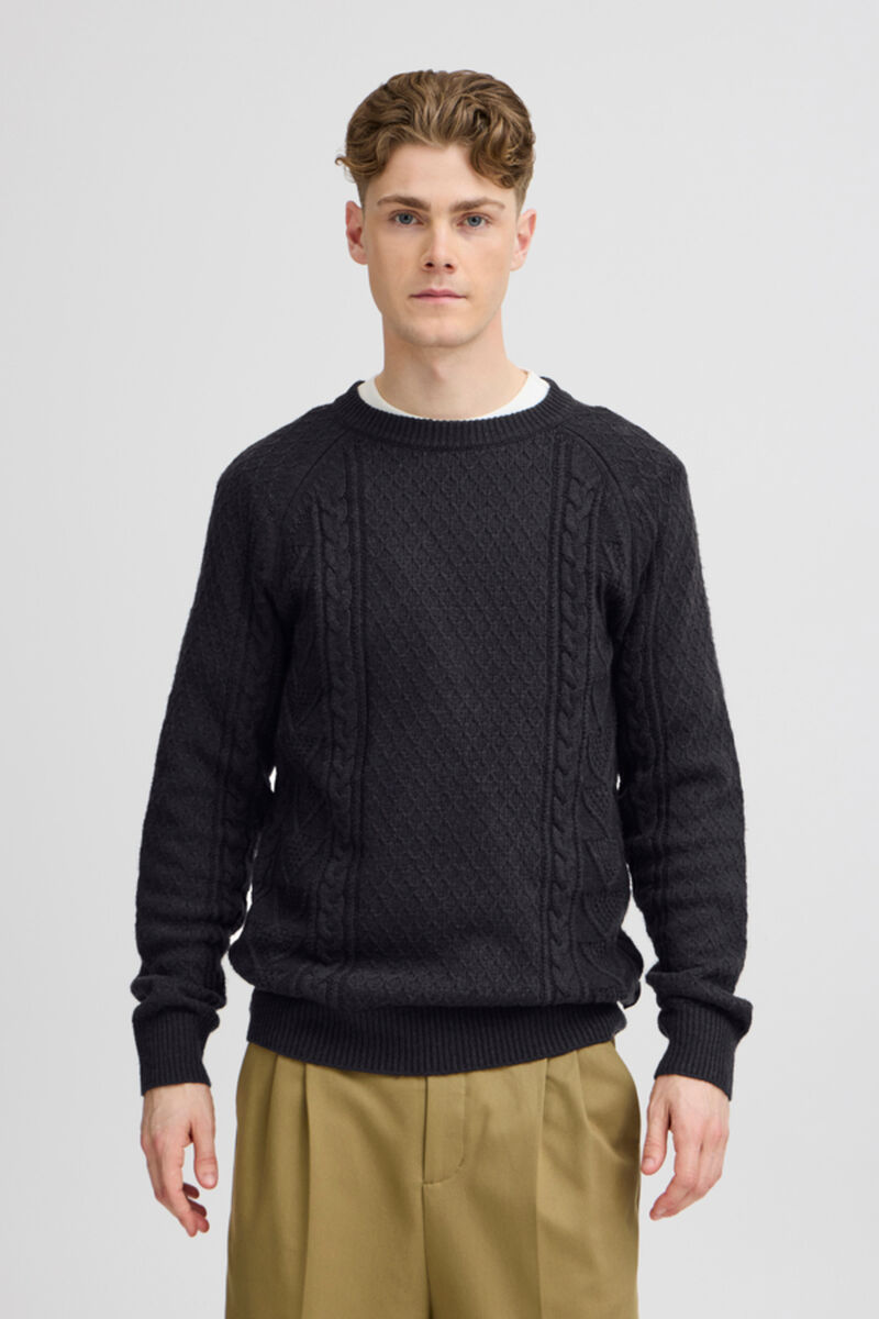 Cfkristian Crew Neck Cable Knit