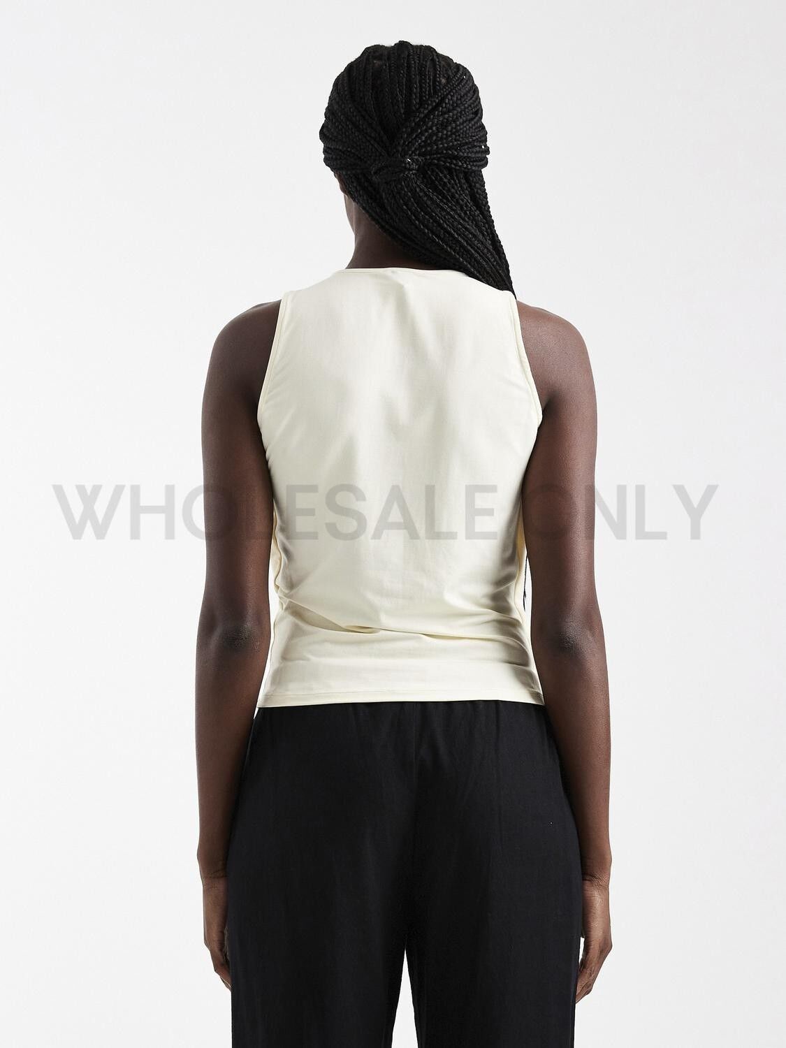 TSJANNA SLINKY COWL TOP JRS