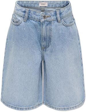 KOGSONNY HW WIDE RHINST DNM SHORTS