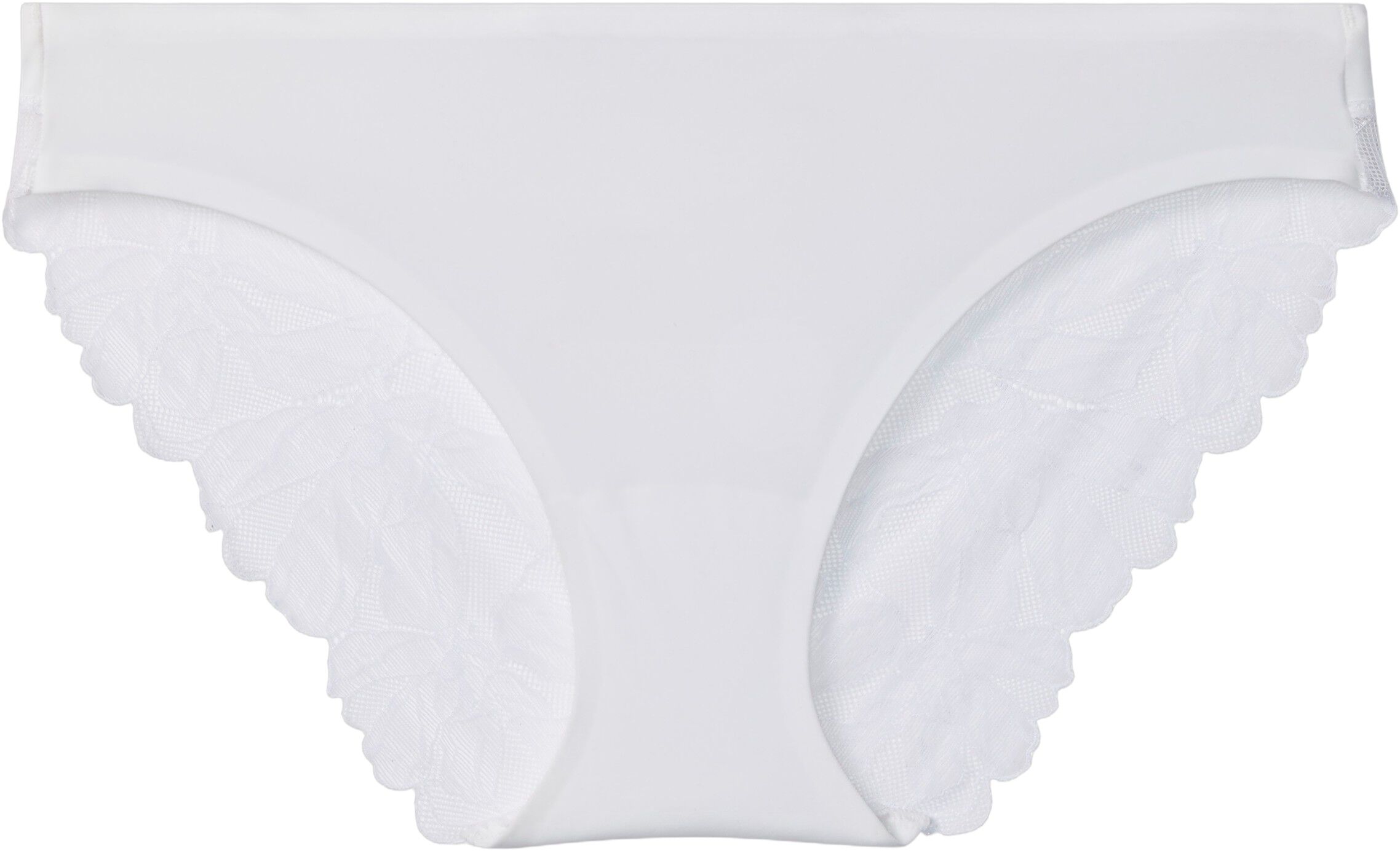 Lace Trim Microfibre Briefs