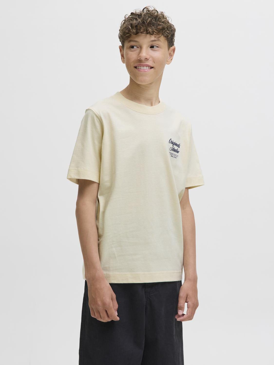 JORNORREBRO TYPO TEE SS CREW NECK S