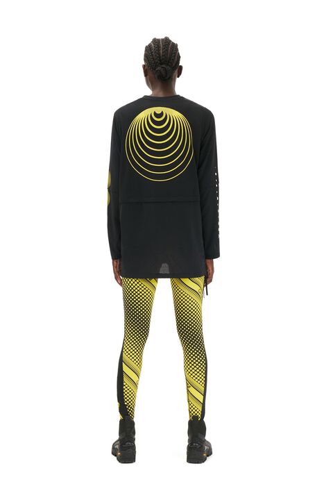 Active Mesh Layered Long Sleeve T-s