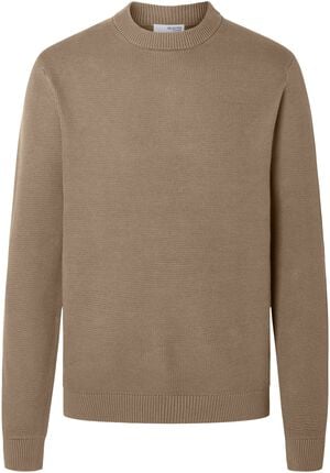 SLHDANE LS KNIT STRUCTURE CREW NECK