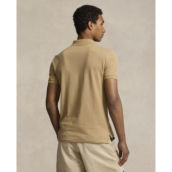 Custom Slim Fit Mesh Polo