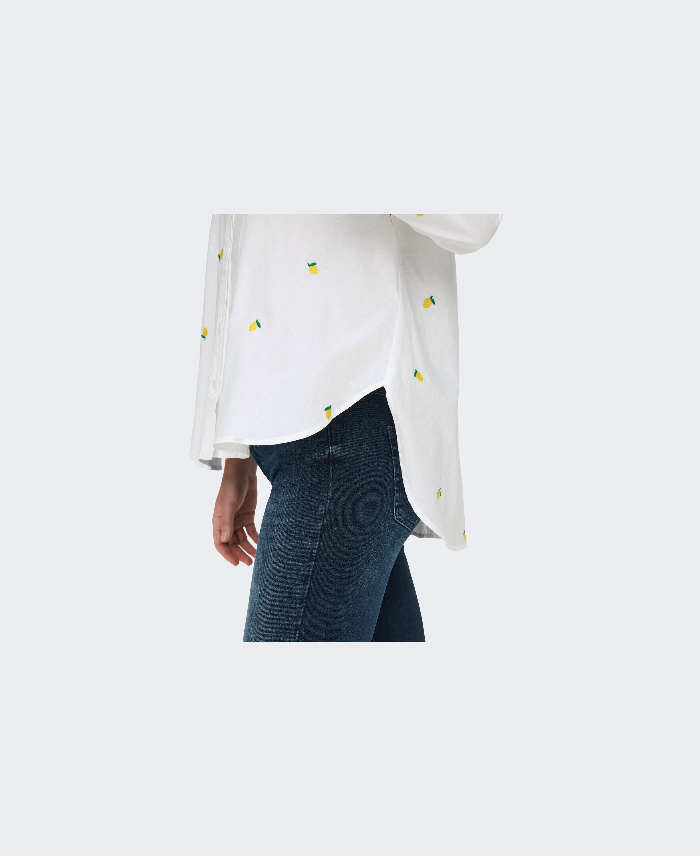 ONLNEW LINA GRACE LS EMB SHIRT NOOS