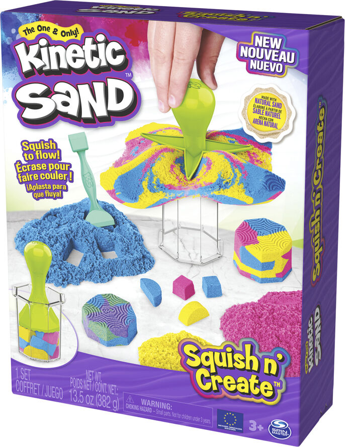 Kinetic sand Squish N'create