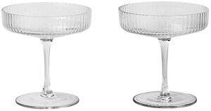 Ripple 2 stk. champagneglas