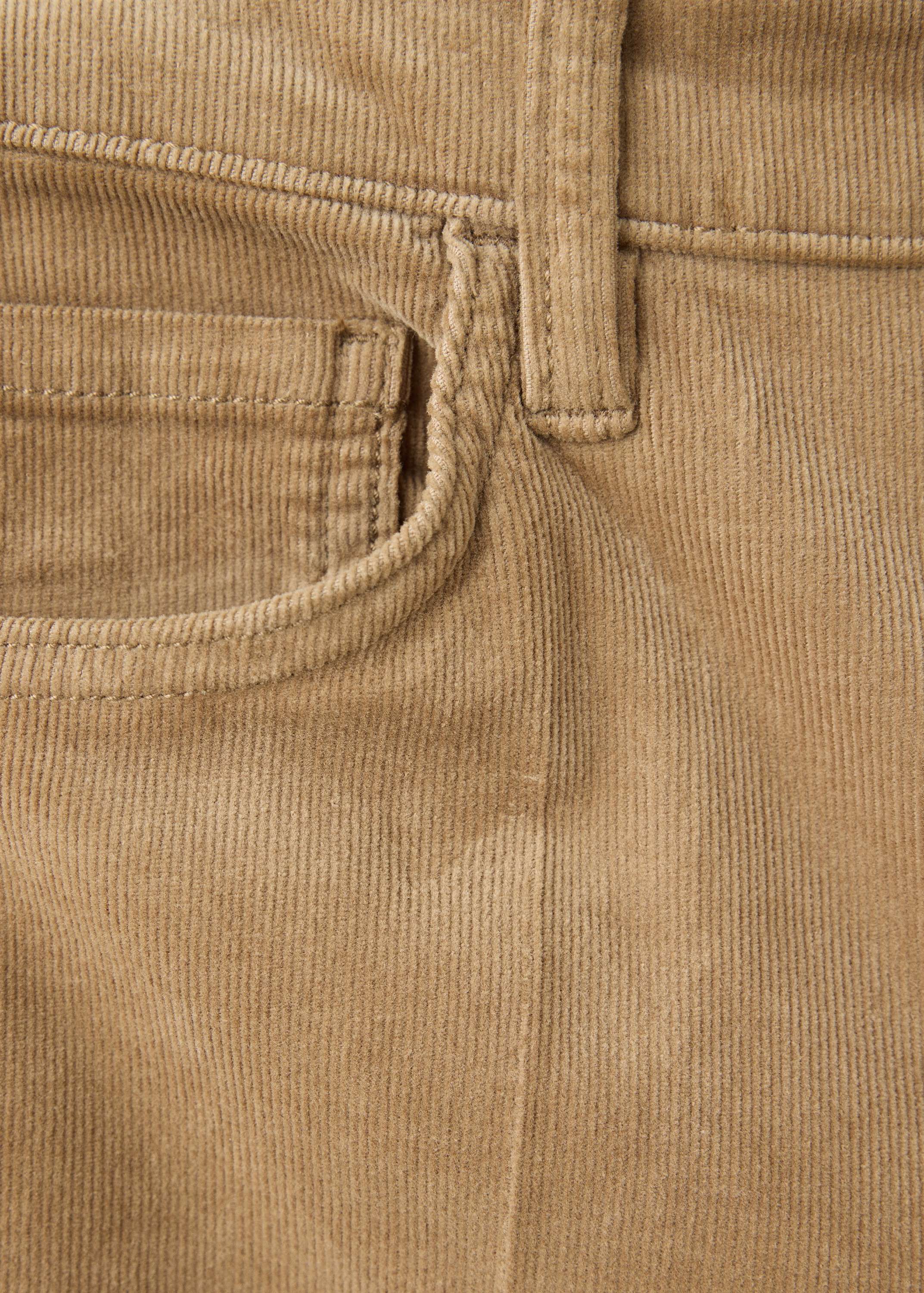 Corduroy flare jeans