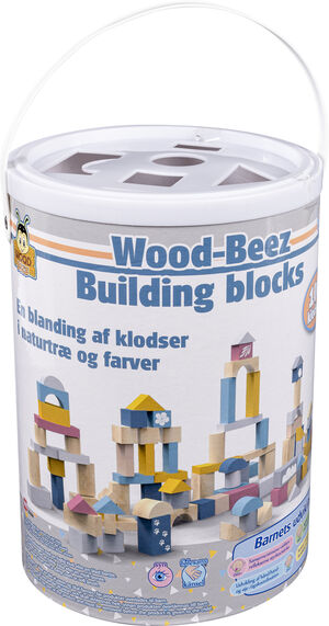 WOOD BEEZ 100 KLODSER