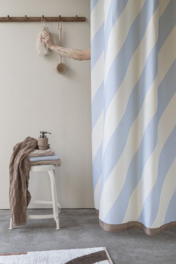 DIAGONAL shower curtain