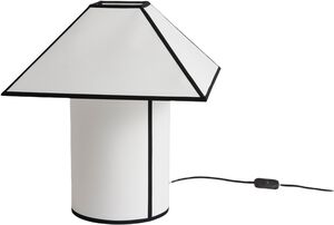 Ava Pyramid Table Lamp-450-White