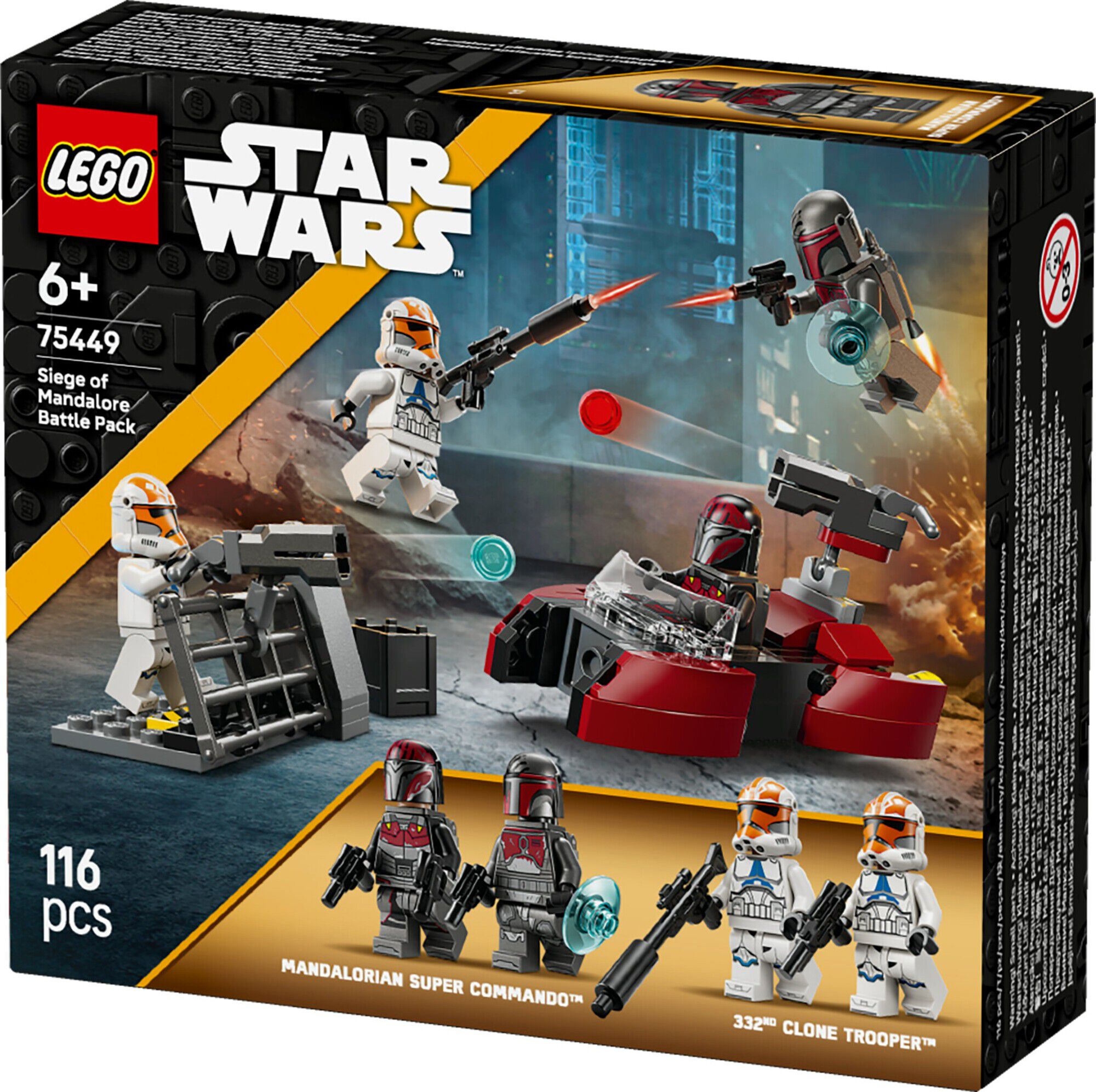 Battle Pack med belejringen af Mandalore 75449