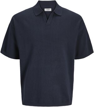 JREBCALLUM KNIT SPLIT NECK