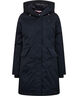NYLON MIX PADDED HOODED PARKA