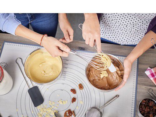 Spatel/dejskraber 32 x 7,5 cm St&aring;l/Sort