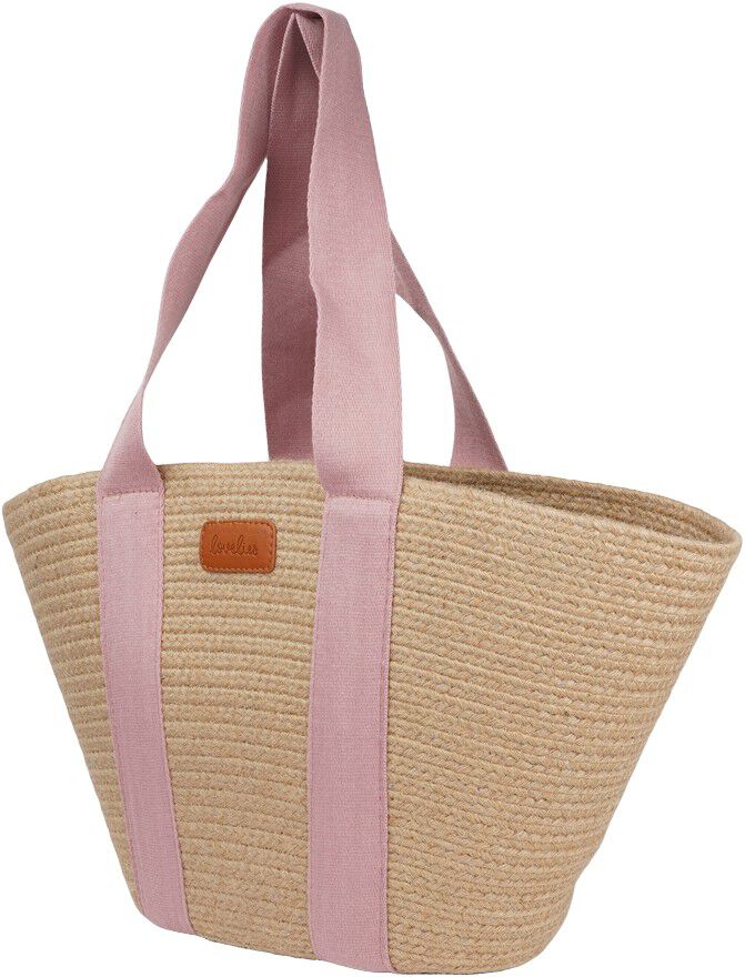 PEPPINO - JUTE BAG WITH COTTON HANDLES 45 X 40 CM