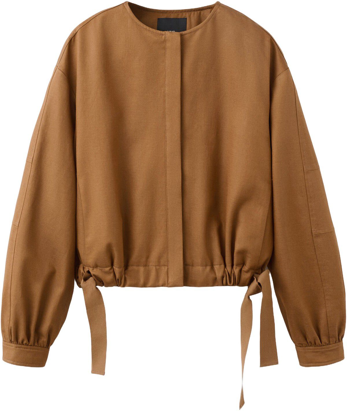 Lyocell jacket with elastics