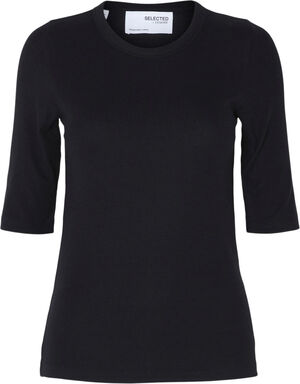 SLFDIANNA 2/4 O-NECK TOP