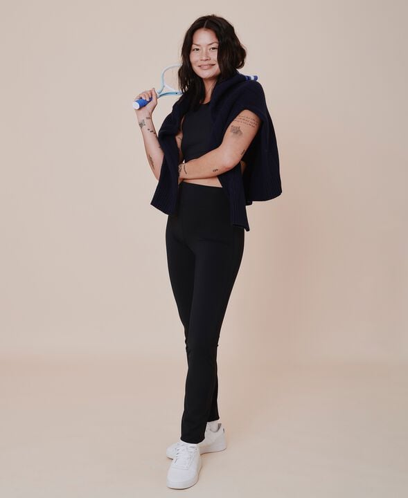 Umbria high-waist leggings - Nero