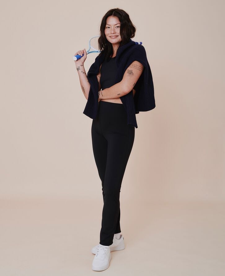 Umbria high-waist leggings - Nero