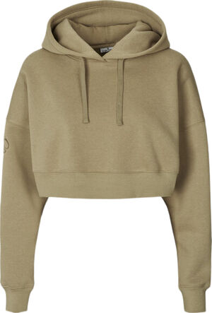 Oversized Crop hættetrøje
