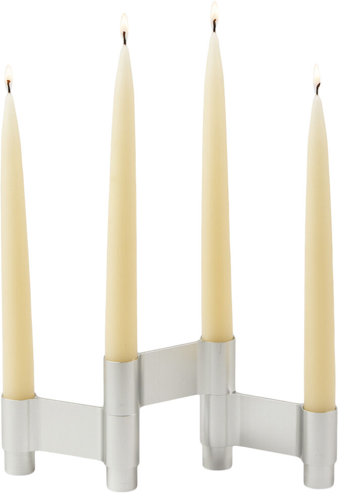 LINK, CANDLE HOLDER, POLISHED ALUMINIUM, 11060P