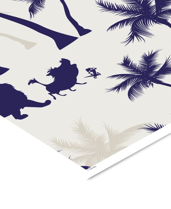 Disney Ð The Lion King Blue Palms