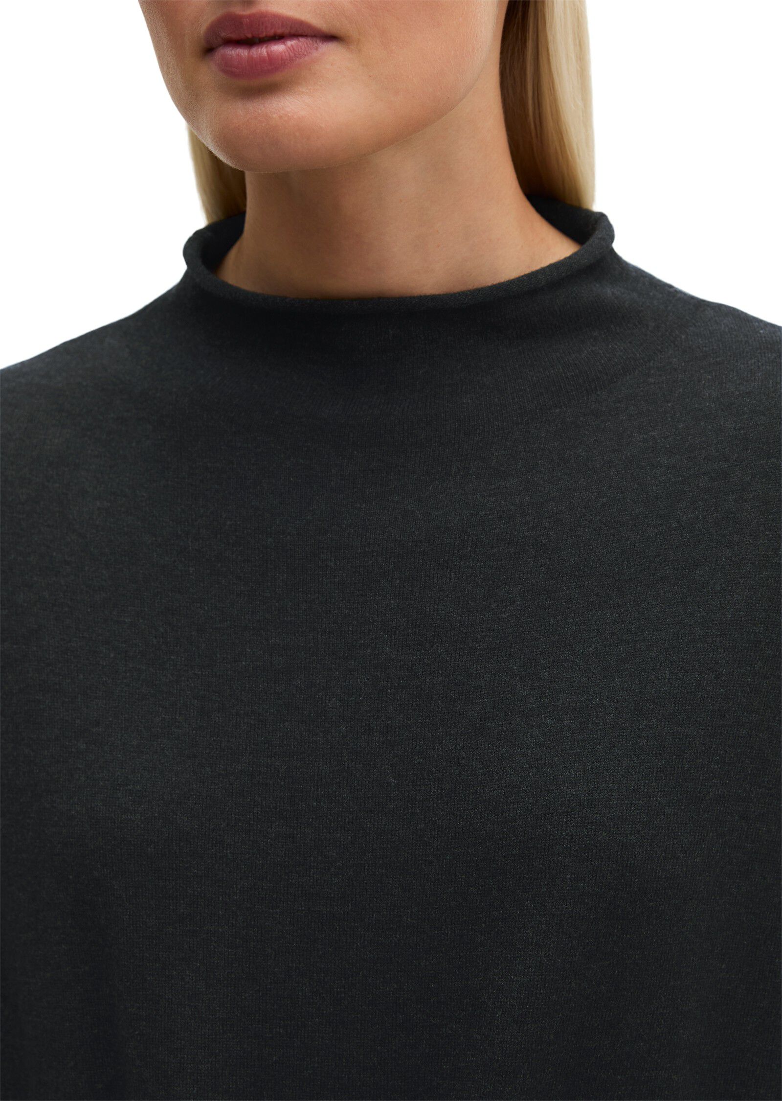 Pullovers, LSL, Stand-Up Collar