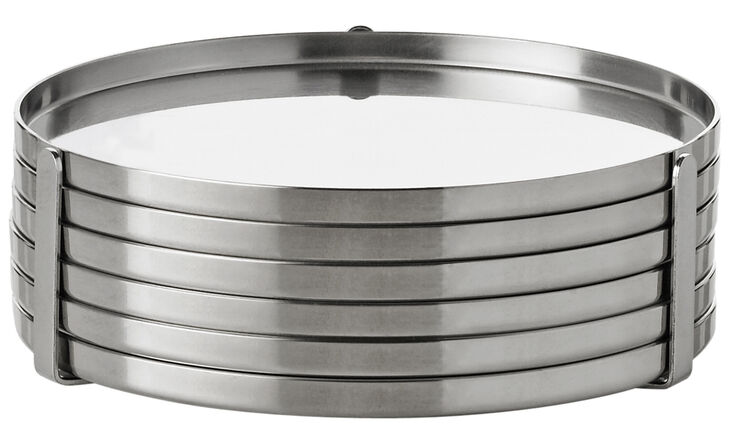 Arne Jacobsen glasbakke Ø 8,5 cm steel
