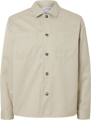 SLHSCOTT TWILL FORMAL OVERSHIRT