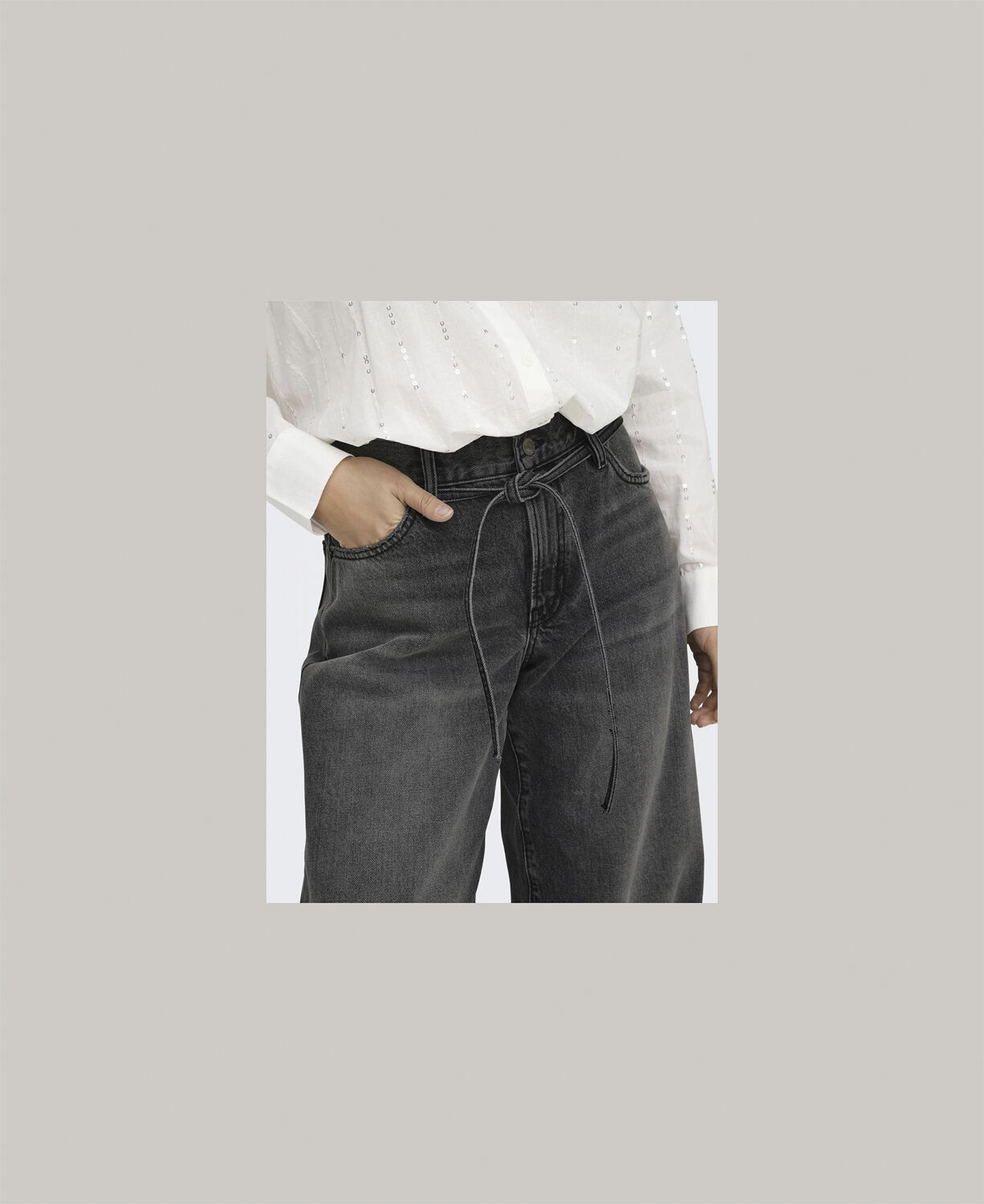 ONLGIANNA MW STRAIGHT DOT980 DNM