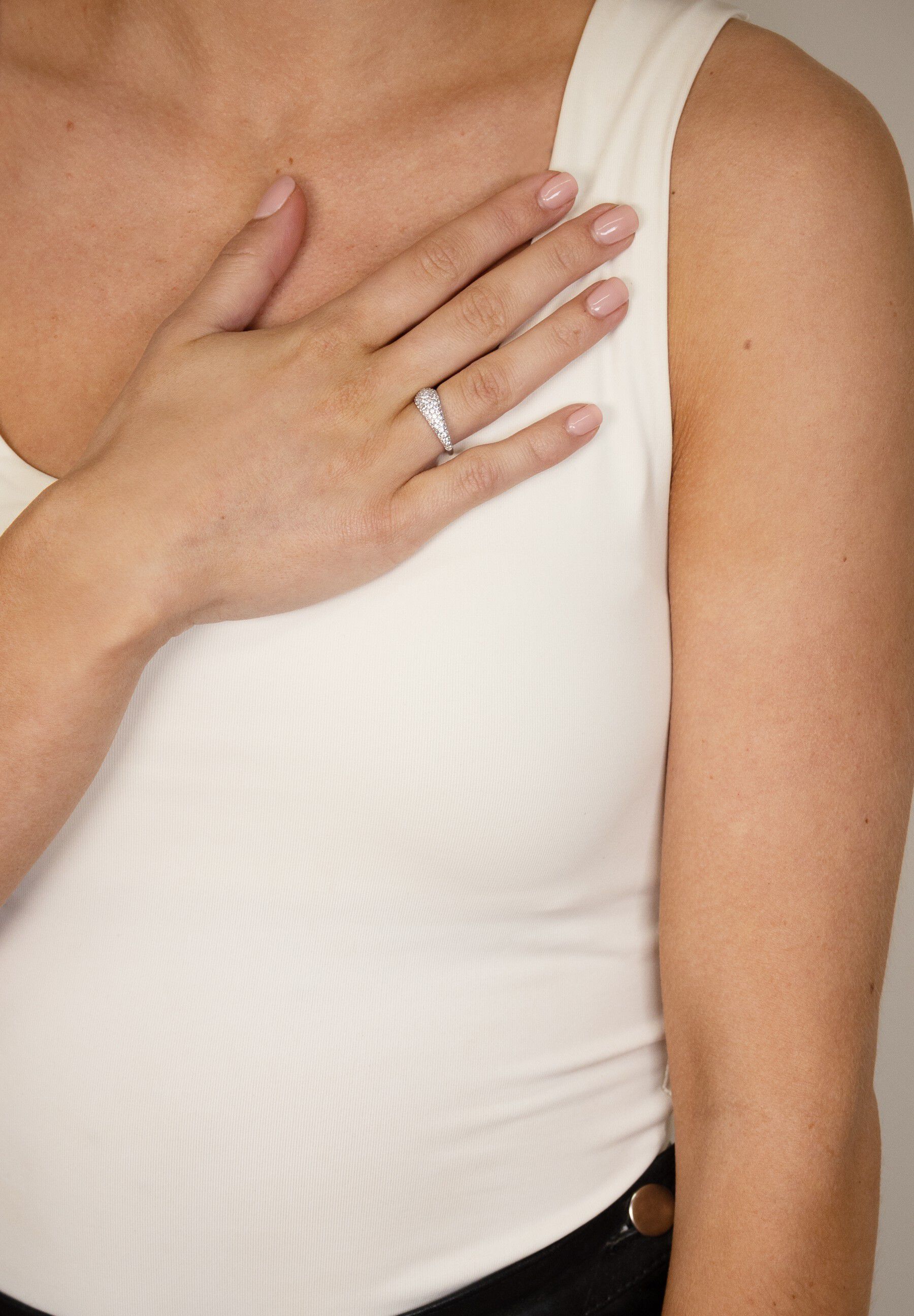 Ocean Flow Ring Sparkle