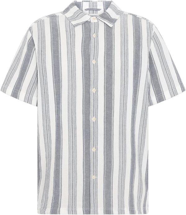 Relaxed Stripe Short Sleeve Shirt