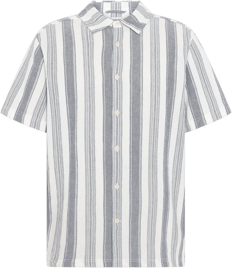 Relaxed Stripe Short Sleeve Shirt