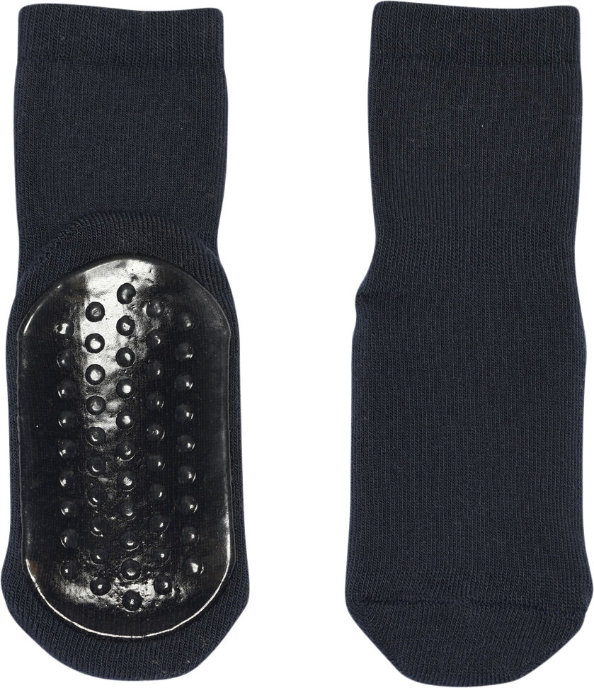 Cotton socks with anti-slip
